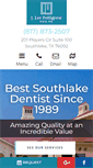 Mobile Screenshot of cosmeticdentistryofsouthlake.com